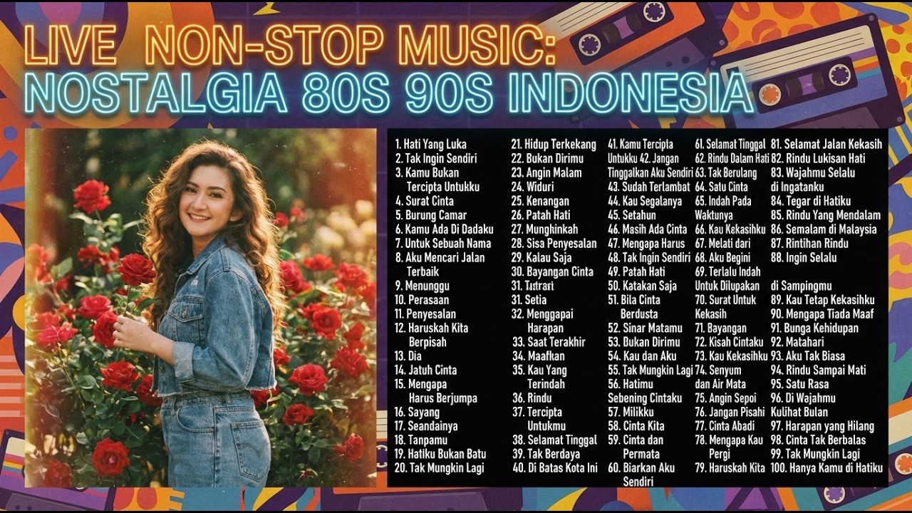 PUTAR TANPA HENTI!!! POP NOSTALGIA 80 - 90an NONSTOP!!! MENEMANI HARI-HARI MU