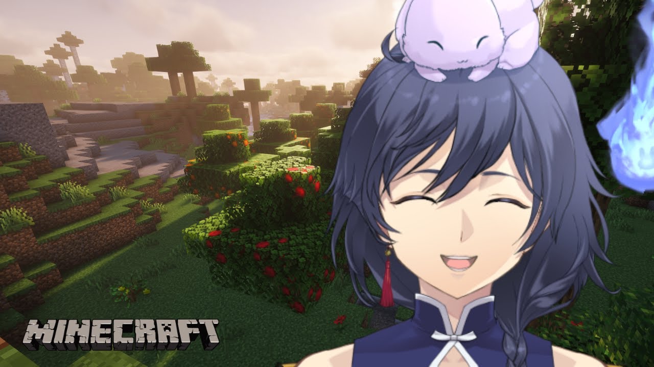【農業＆料理】自然の音を楽しむ！うるさくないまったりのんびりマイクラ【Minecraft】