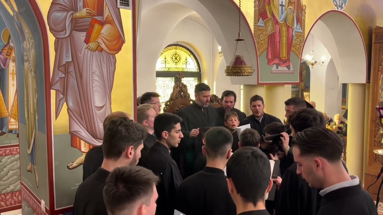 Της αγγελικής σου ζωής, Κων. Φωτόπουλου, ήχος πλ. α΄ - χορωδία «Εν ψαλτηρίω»