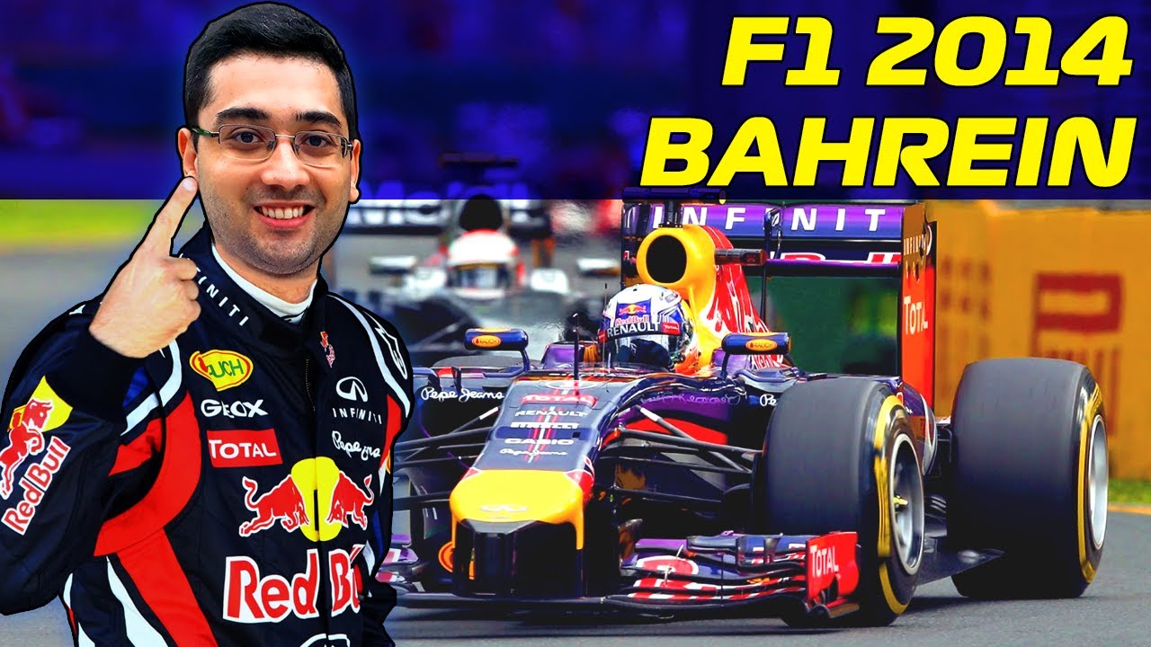 F1 2014 - MODO CARREIRA - #03 - GP do BAHREIN - RED BULL | Jogos Clássicos