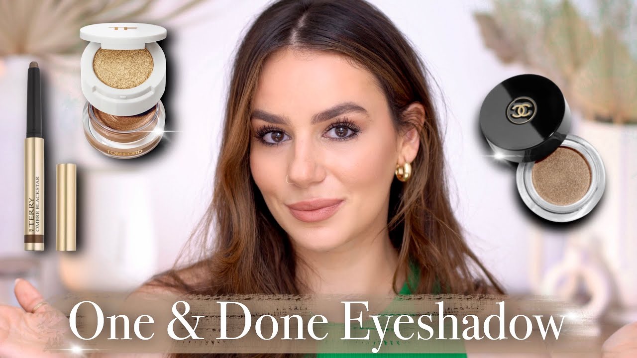 ONE and DONE Sparkly EYESHADOW: Top 5 MOST Beautiful & elegant one and done eyeshadows