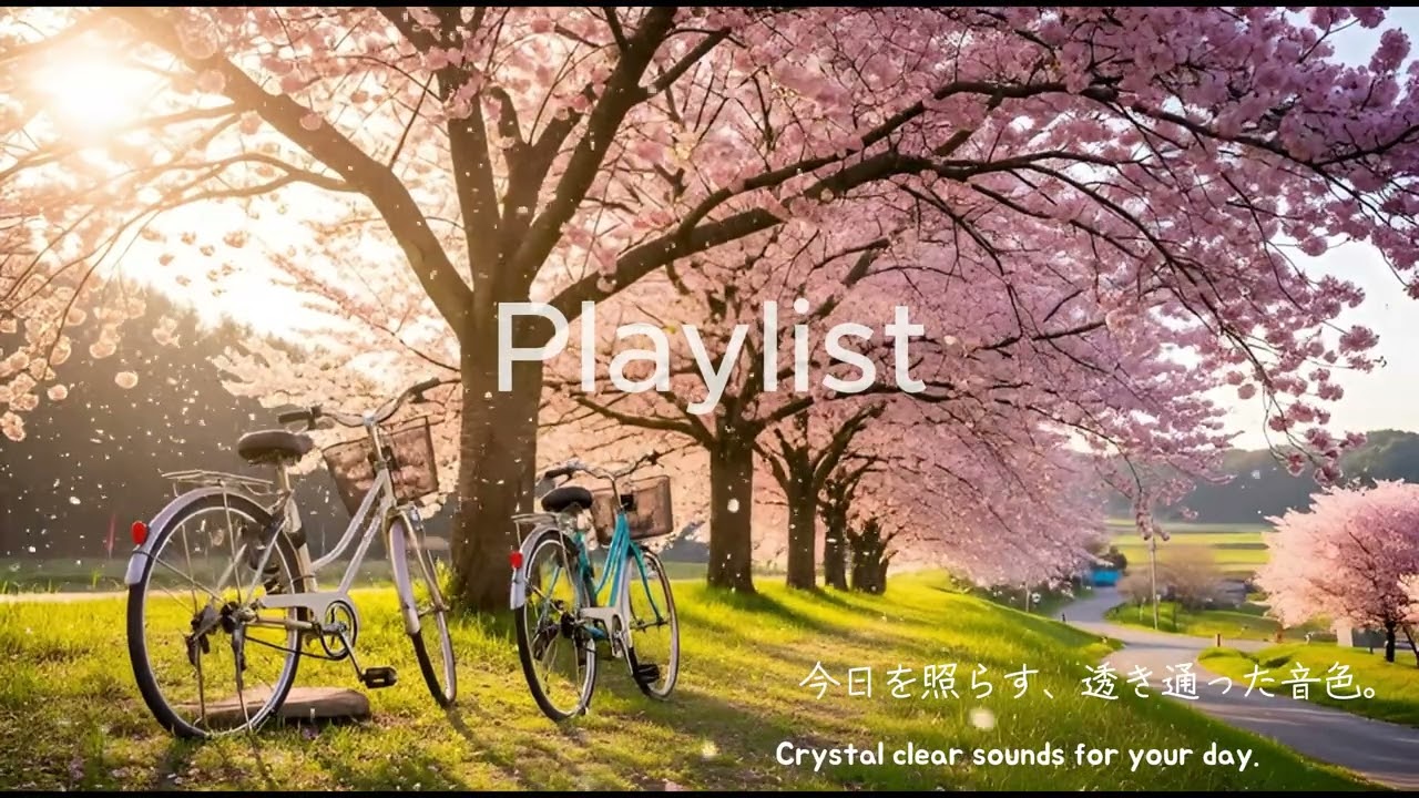 🌸 [Spring Morning BGM] Sakura Sparkle & Refreshing Energy. Piano & Glockenspiel / 春の朝、桜の輝きと爽やかな始まり。