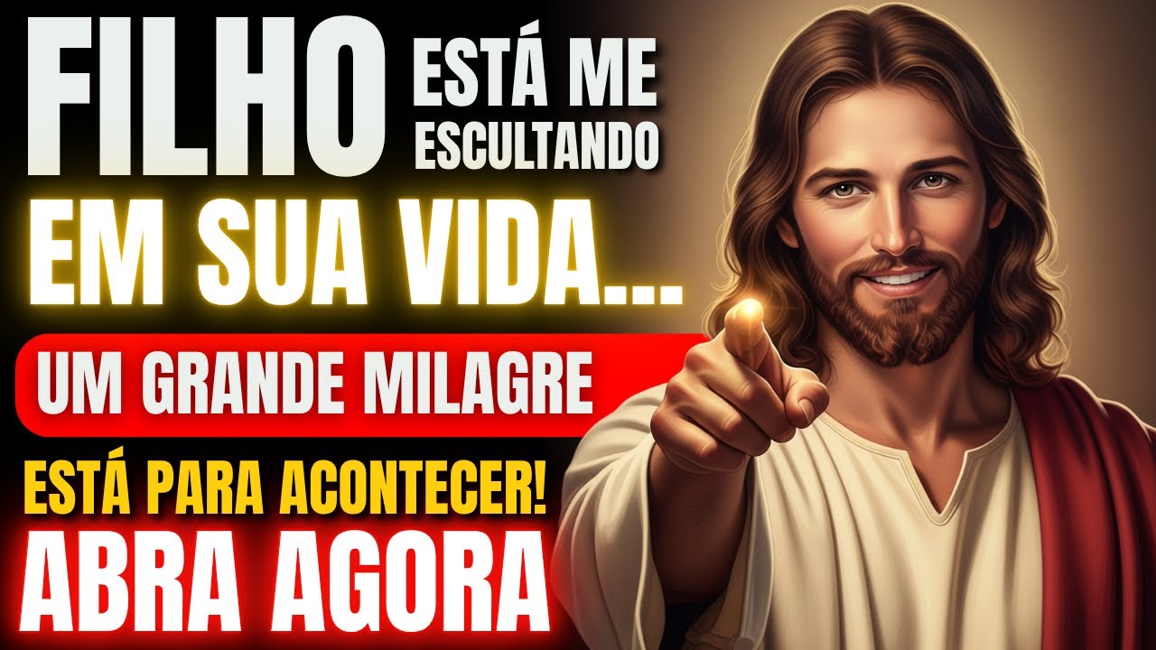 DEUS FALA HOJE: Algo poderoso está nascendo agora em você!