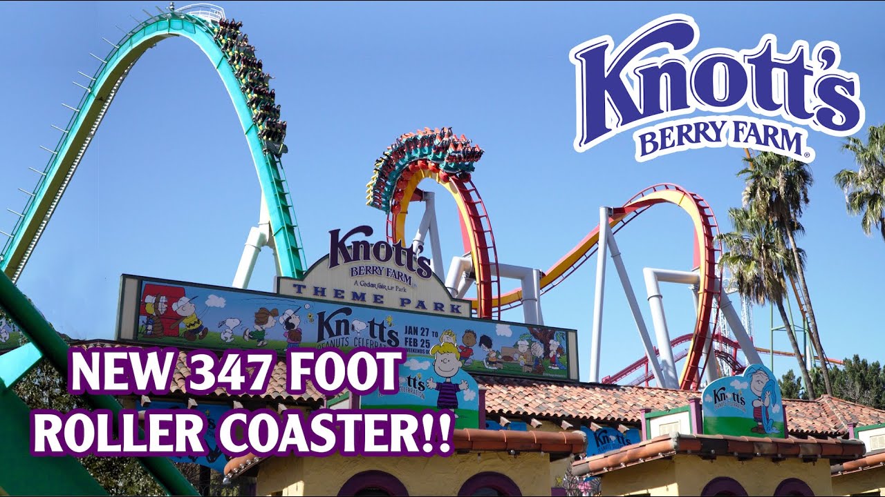 B&M Giga Coaster Layout REVEALED for Knott's Berry Farm! Project 2023