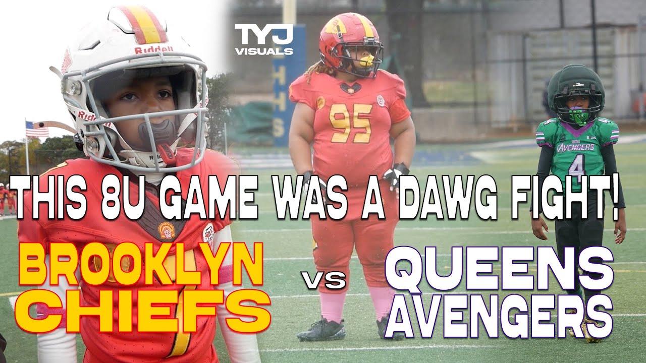 THIS 8U GAME WAS A DAWG FIGHT! 👀🔥| Brooklyn Chiefs Vs Queens Avengers (10/12/25) 