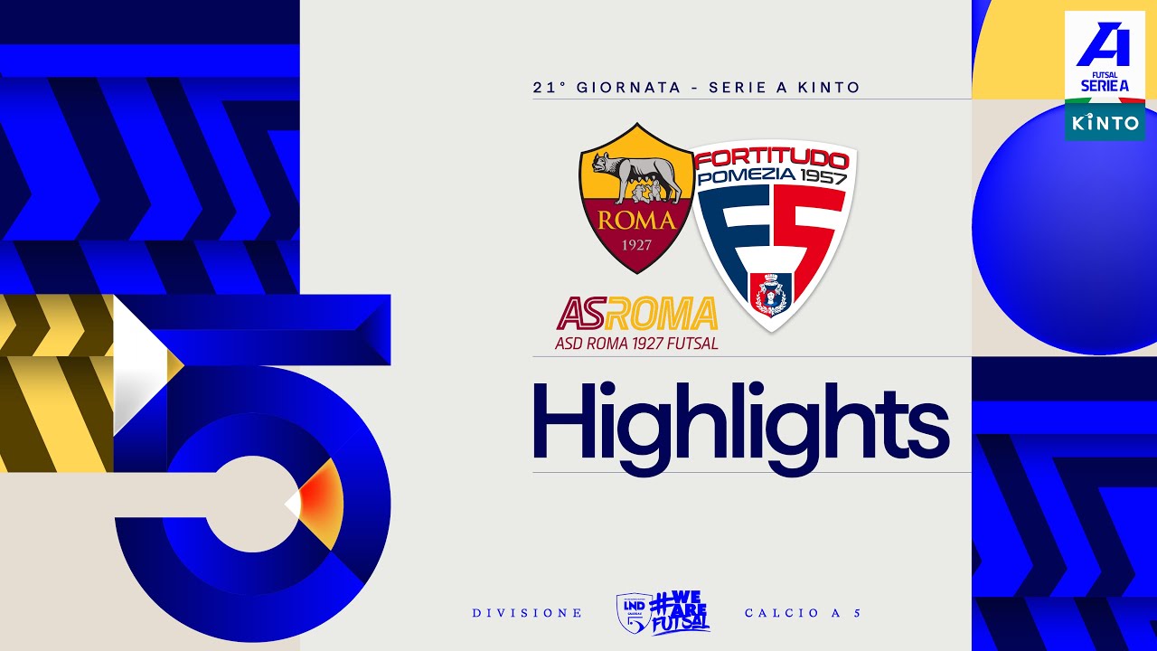 Roma 1927-Fortitudo Pomezia 5-2 | Gol e highlights | 21ª giornata | Serie A KINTO 2025/2026