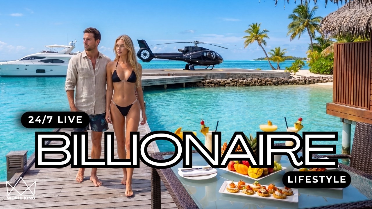 🔴 BILLIONAIRE LIFESTYLE: Money Visualization & Wealth Manifestation | Millions, Billions, Trillions