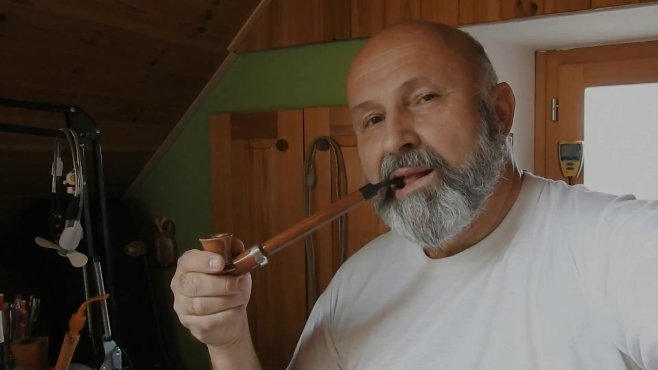 Moje chalupářské dýmky a fajfky.