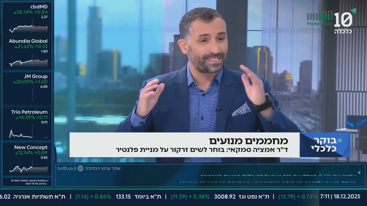פאנל ערוץ הכלכלה אלעד ברשאן 181225