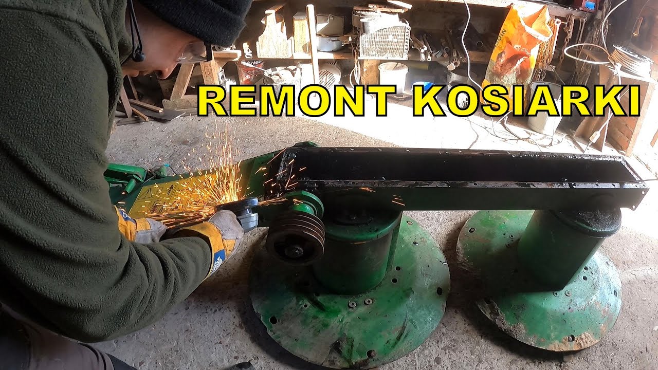 REMONT KOSIARKI ROTACYJNEJ - PRZERABIAM POD FASOLE |AgroLovers