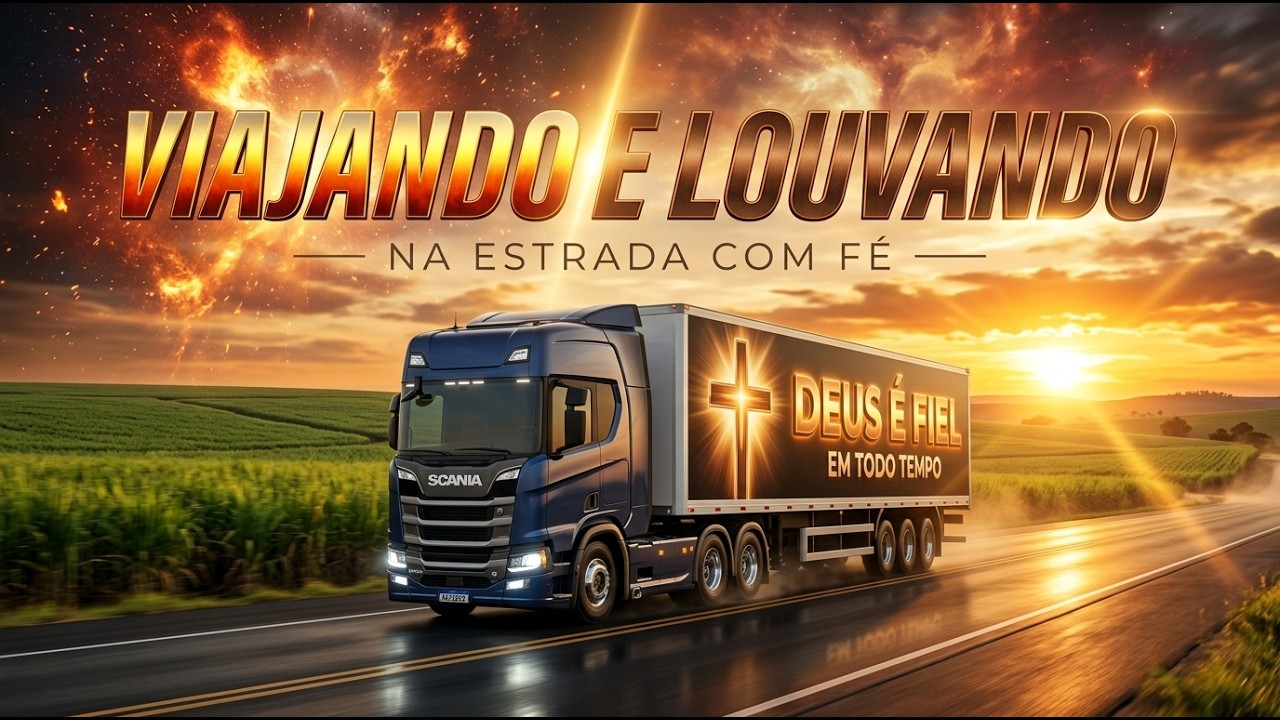 Viajando e louvando. Salmos de proteção. Na boleia. Modão anos 80