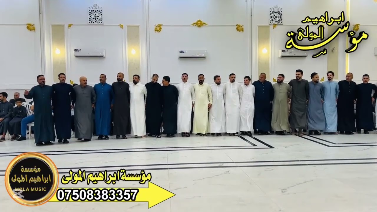 حفلة قاعة القصر الذهبي زواج وليد علي الشرابي اكيد نجم الموصل محمد ذهبي