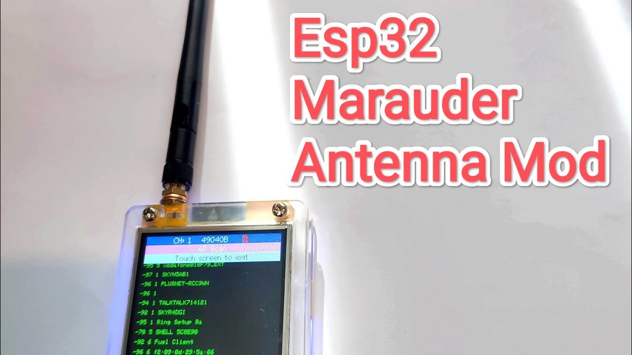 Очень простая модификация антенны для ESP32, потрясающие результаты.