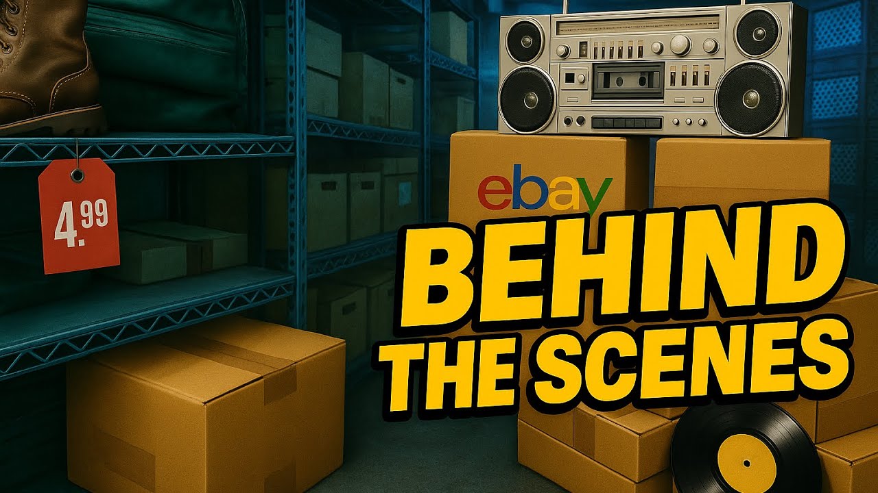 MY TAKE ON HOW I RUN MY 6 FIGURE eBay BUSINESS! #vintage #reseller #ebay #business
