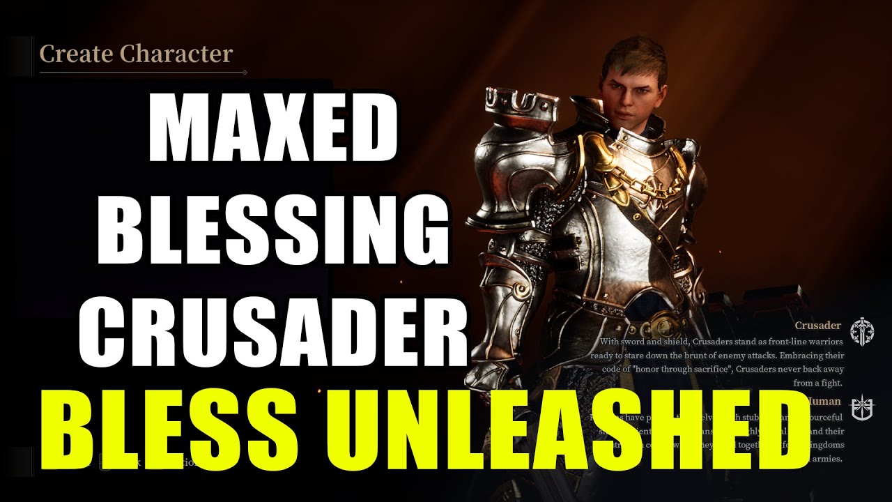 Max Sader Blessing in Bless Unleashed
