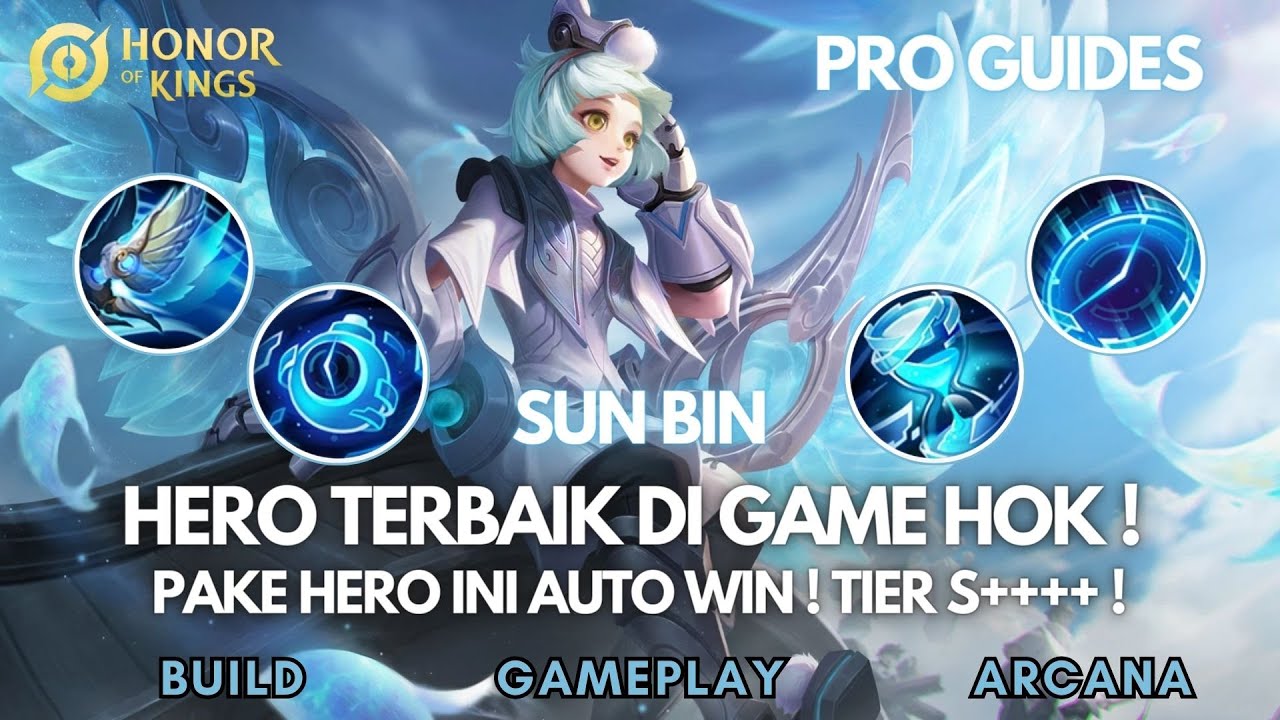 LORD SUN BIN! HERO TERBAIK NO DEBAT! PAKE INI AUTO WIN! TAHTA TERTINGGI! | Honor of Kings Indonesia