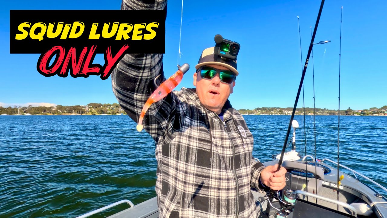 What can i CATCH ?? Using Only SQUID Lures !!!