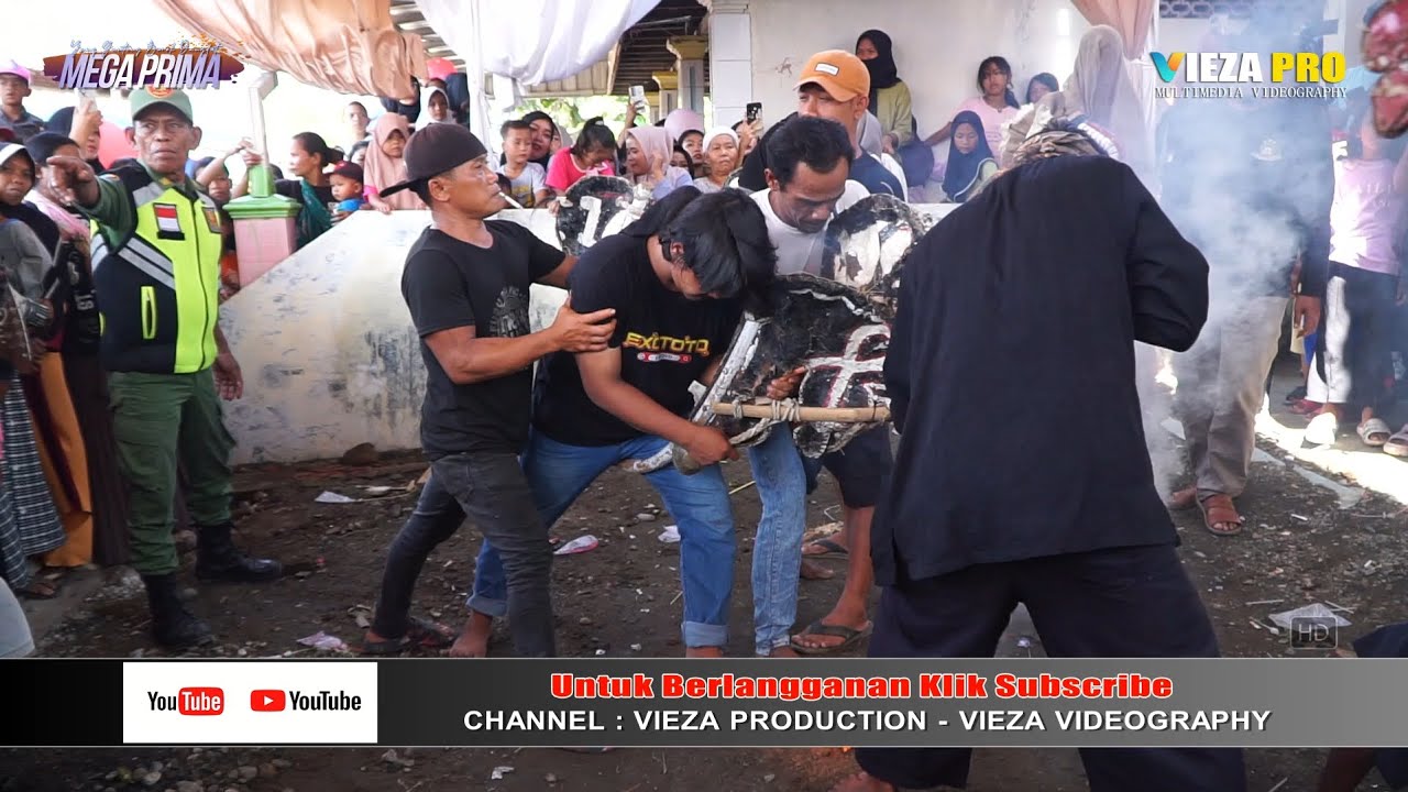 PROSES MEDIUMISASI KUDA LUMPING | BUROK DANGDUT MEGA PRIMA SHOW GRINTING - BULAKAMBA 07/04/2025