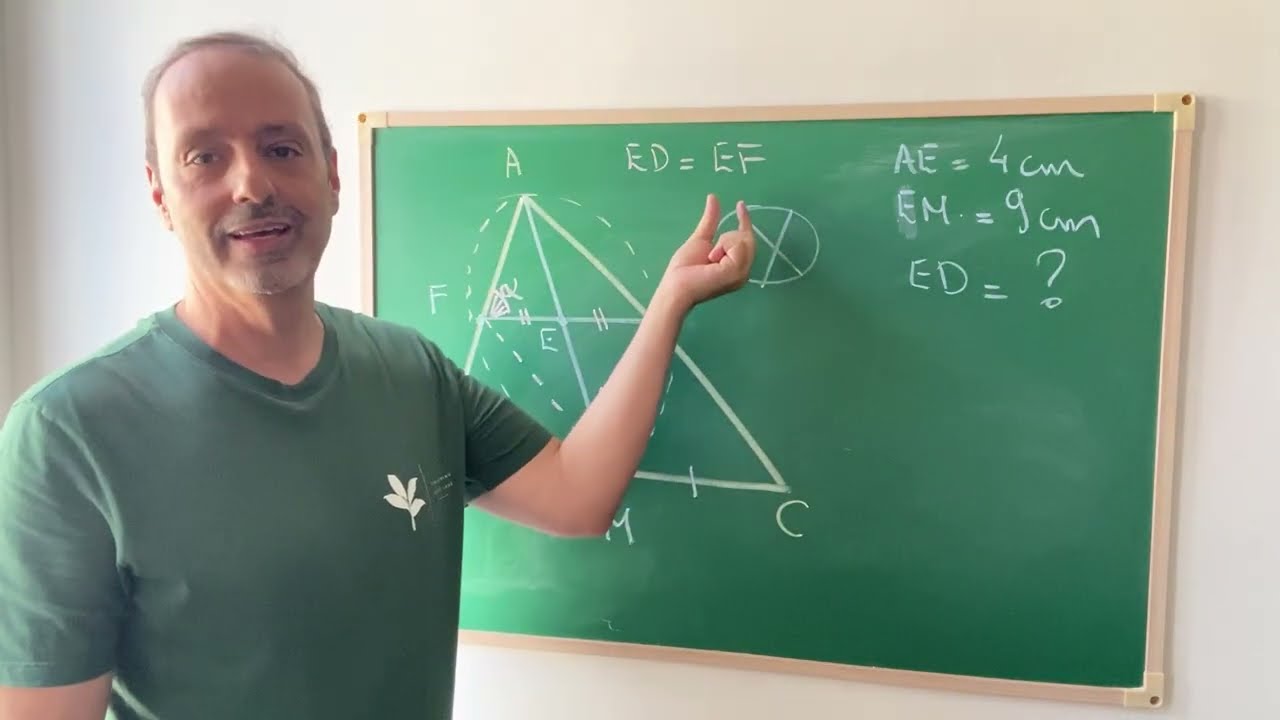 3 ideias, 1 solução: semelhança + cordas + quadrilátero inscritível 🔥📐