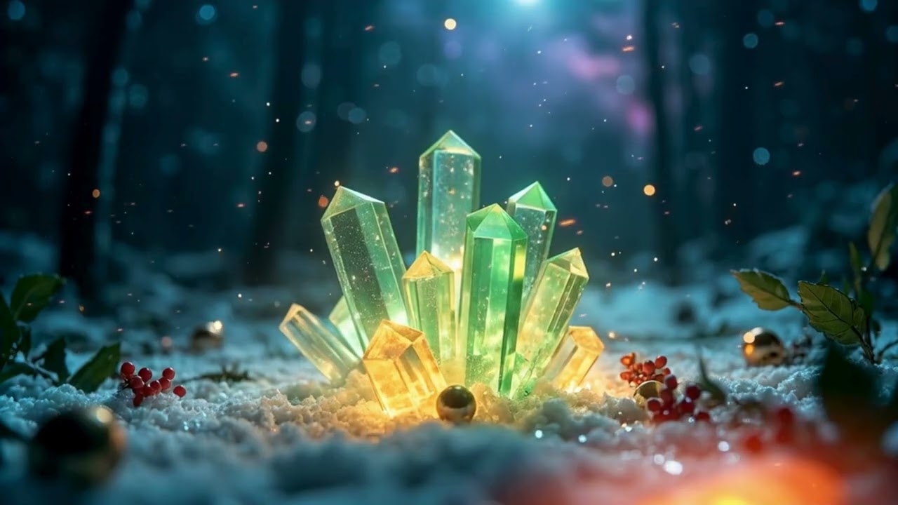528Hz + 639Hz｜綠水晶心輪覺醒．情緒修復．愛與豐盛回流 | Emerald Crystal Heart Resonance 💚