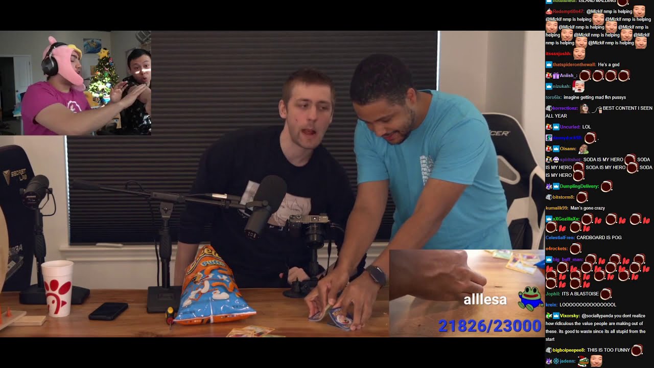 $20,000 First-edition Pokémon Box Opening - Mizkif POV (sodapoppin) - Dec 10, 2020