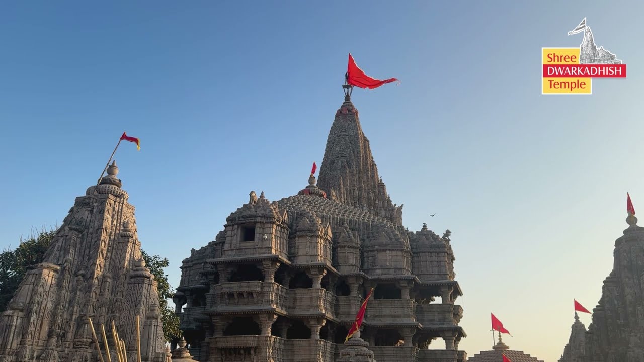 Dwarkadhish Temple Dhwaja Arohan Dt.03/01/2025