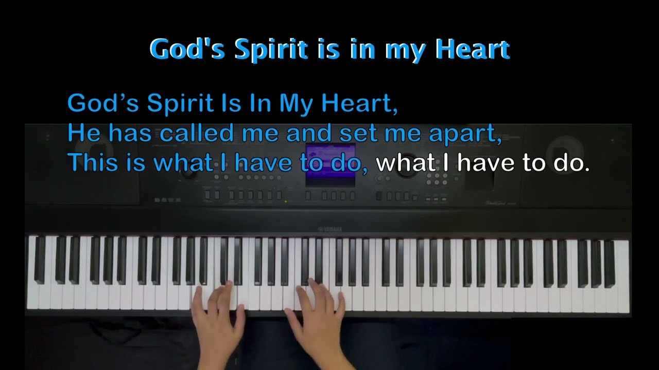 GOD'S SPIRIT IS IN MY HEART - INSTRUMENTAL HYMN | ALETHEA MENEZES (Praise and worship)
