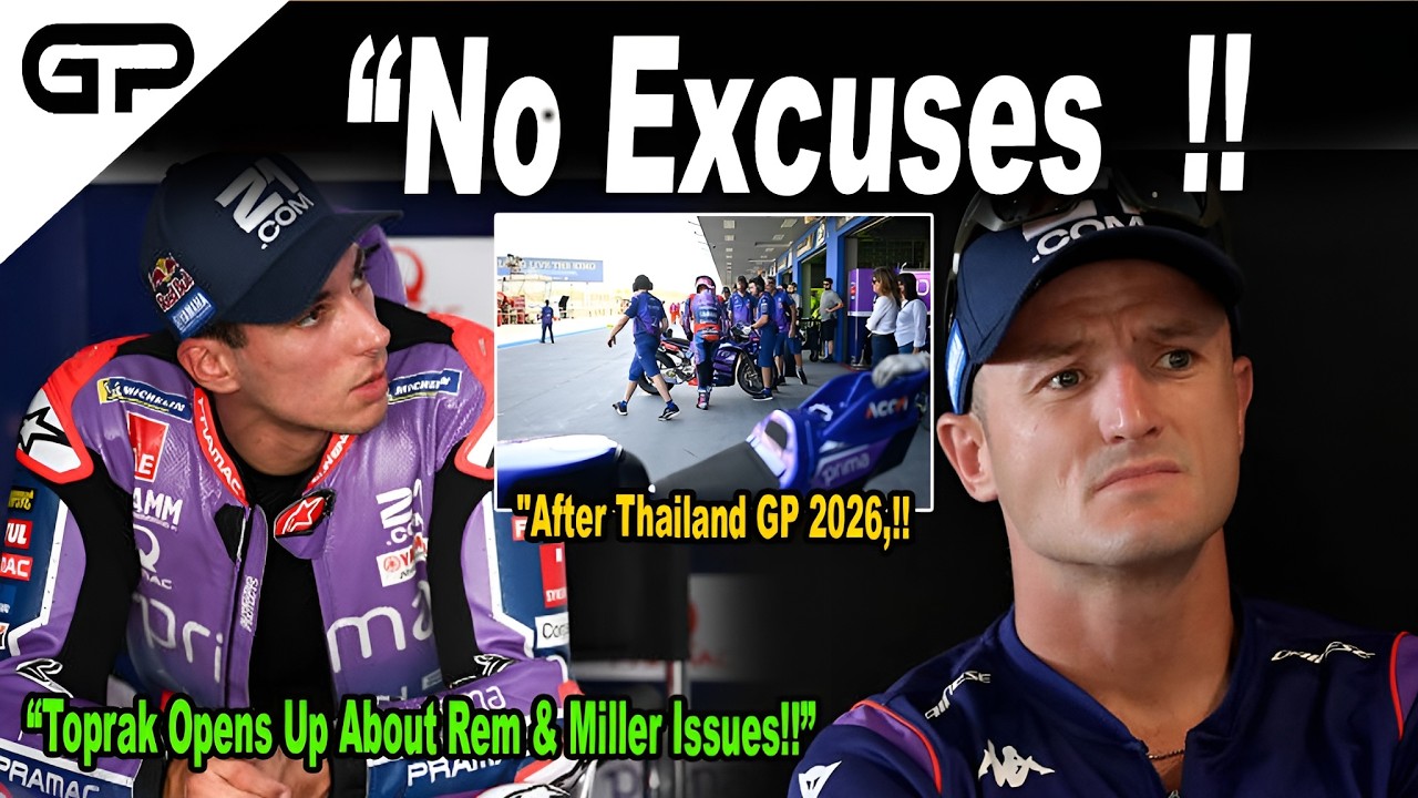 EVERYONE SHOCK! TOPRAK GOES RAGE!Revealing Jack Miller's Secret After Yamaha Brake Chaos in Thailand