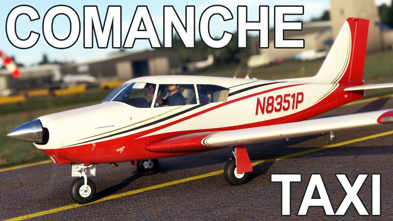 Accu-Sim Comanche 250 MSFS Taxi