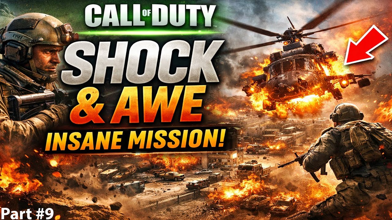 COD Shock and Awe Hit Different | Full Campaign Walkthrough