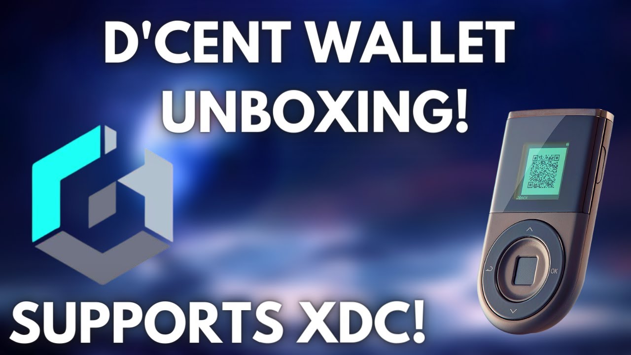 D'CENT Biometric Hardware Wallet Unboxing🔐