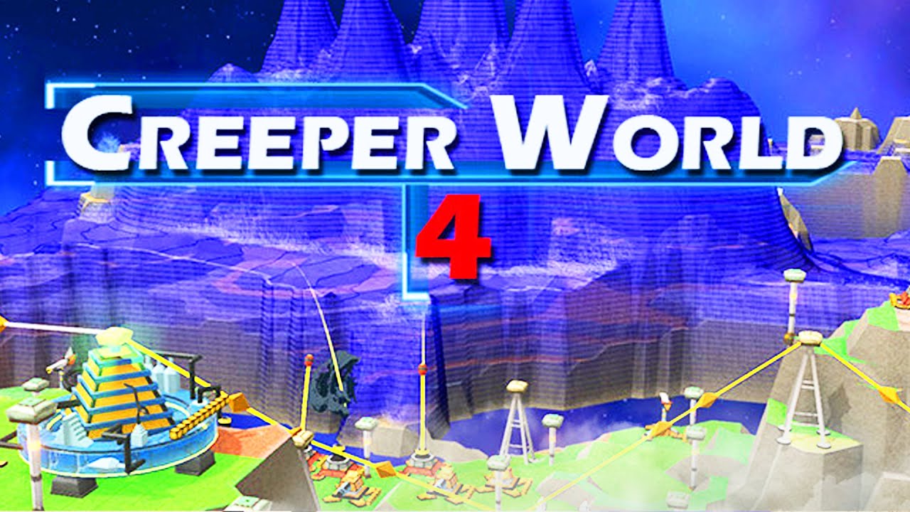CREEPER WORLD 4 - FULL-SCALE INVASION Base Defense Building NEW RTS on MARS | Creeper World 4