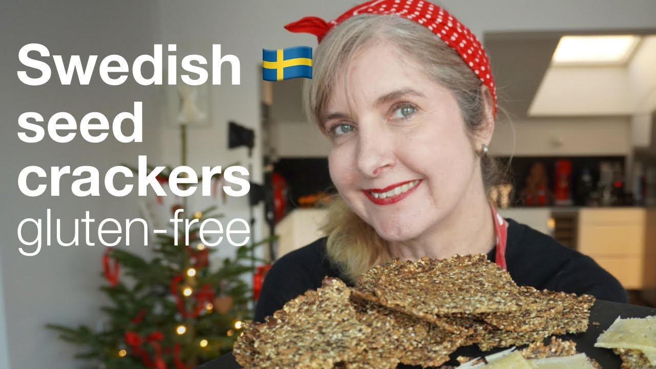 Swedish Seed Crackers (Fröknäcke) – Easy Gluten-Free Recipe