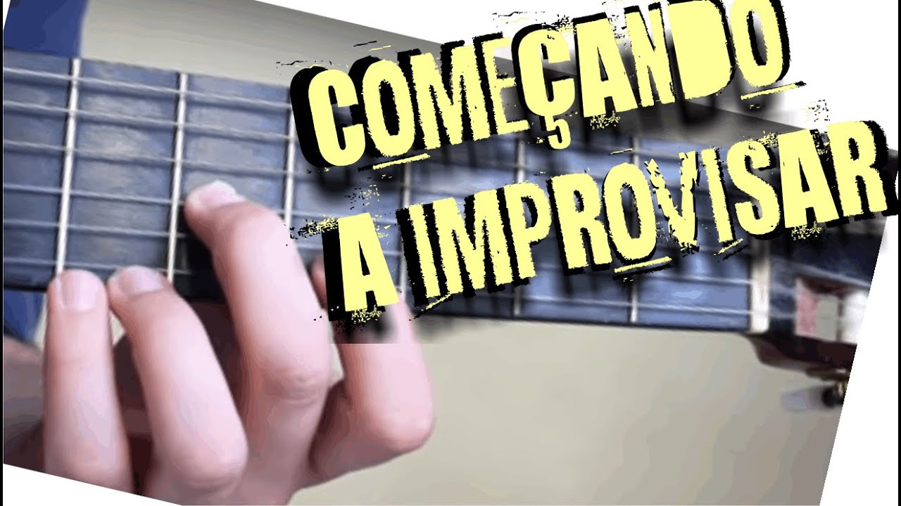 Subir e descer escala?? Começando a Improvisar no violão