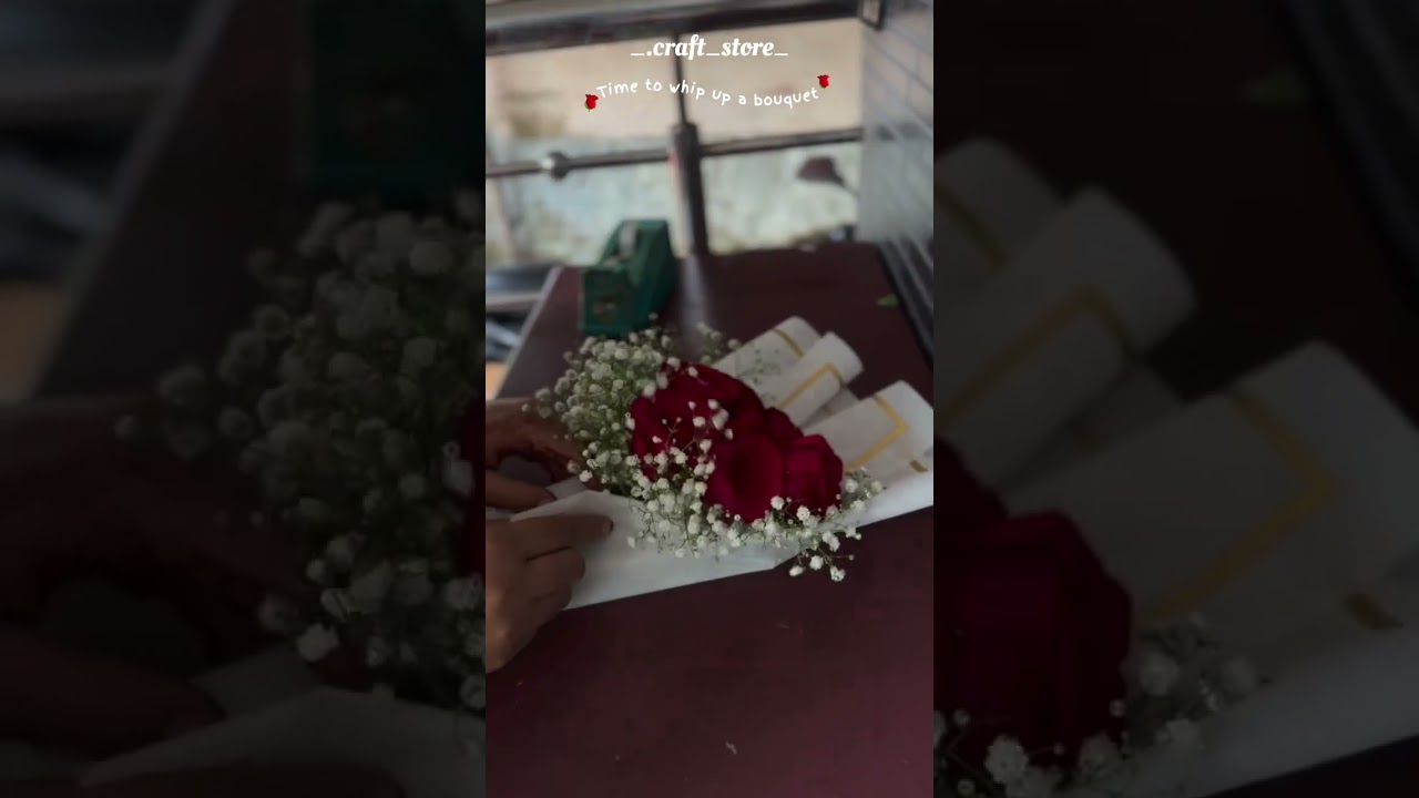 let's make bouquet subscribe for more videos #customizedflowerbouquet#dmnow#makingvideos#