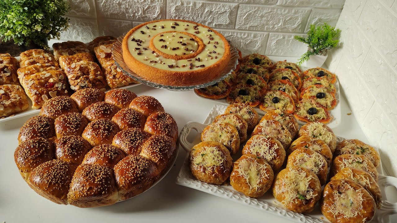 مائدة الكوتي للضياف مشكلة ومنوعة فيها المالح والحلو حضرتها في وقت وجيز وحمرت وجهي معاهم👌👌كيفاش نظمت