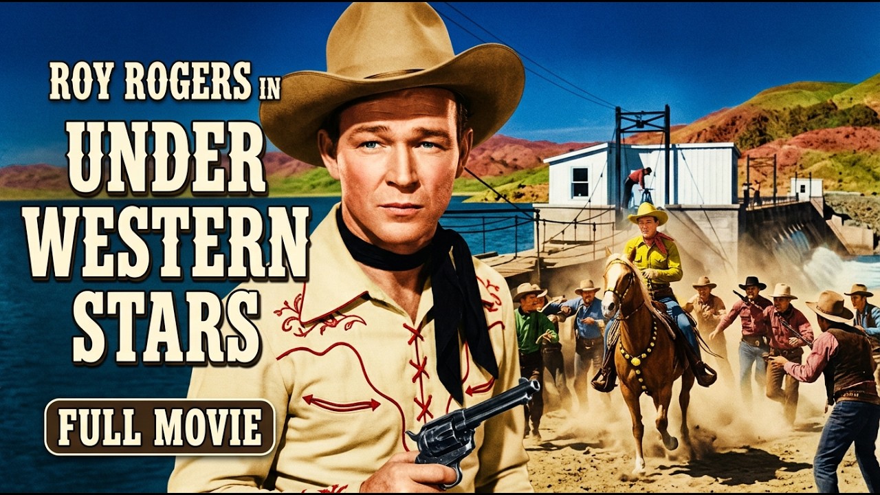 Under Western Stars | Roy Rogers Fights Corrupt Water Barons to Save Farmers | Classic Western Movie