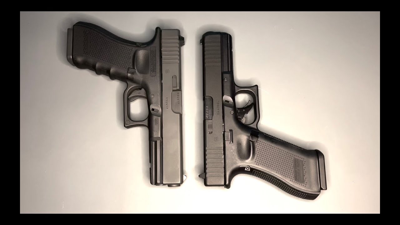 Glock 17 Gen 4 and Gen 5 Comparison