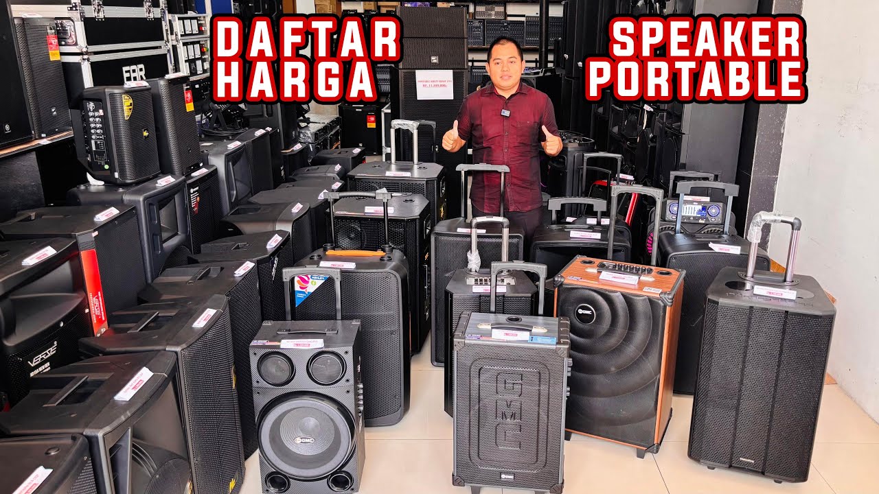 Daftar Harga SPEAKER PORTABEL 28 Juli 2025