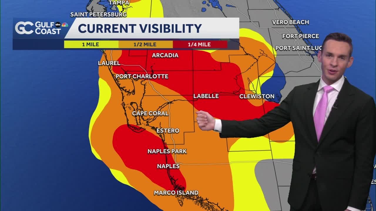 Impact Day: Dense fog blankets the Gulf Coast Friday morning