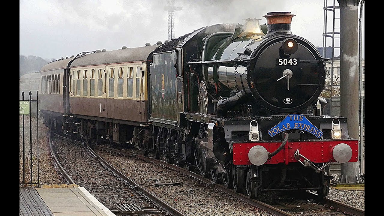 "THE POLAR EXPRESS" WITH 5043 "EARL OF MOUNT EDGCUMBE" @ BIRMINGHAM MOOR ST., 20/12/25 