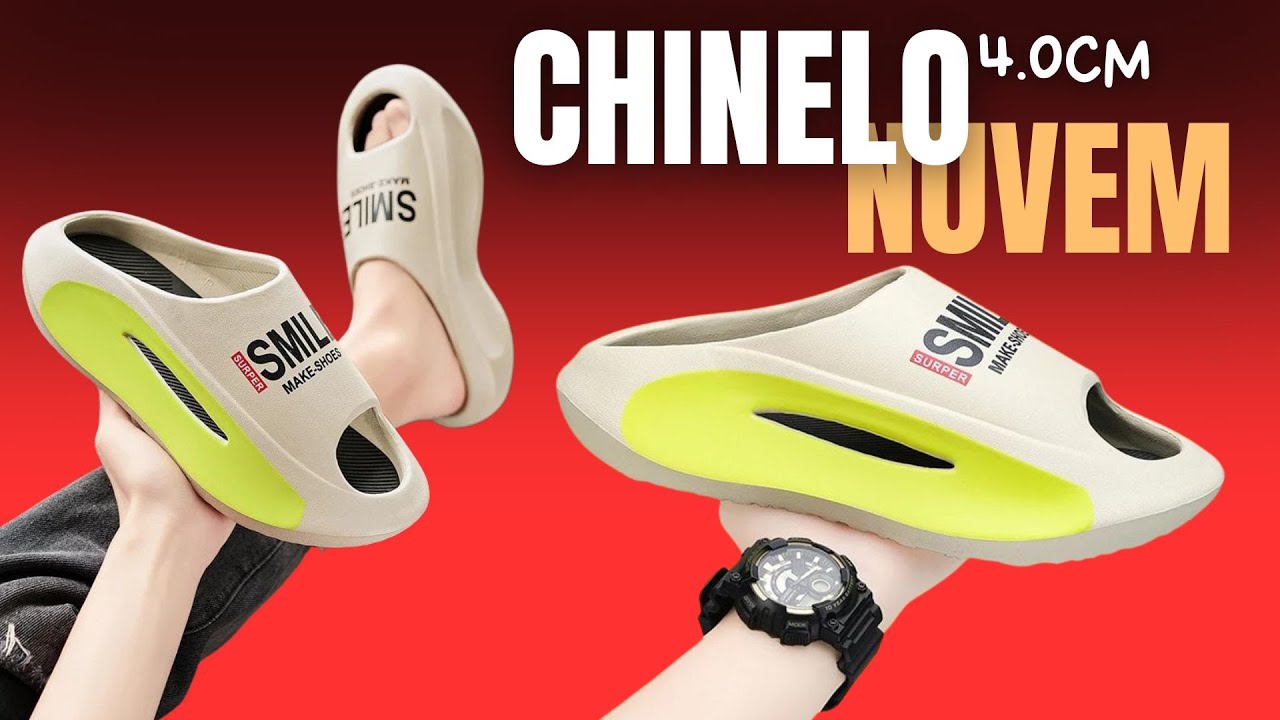 CHINELO NUVEM CHINES MUITO BARATO - TESTANDO.