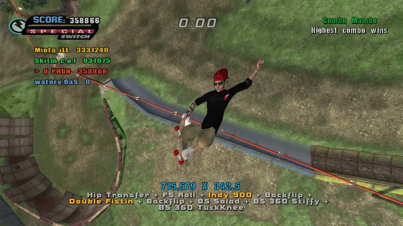 1.049 BILLION Points SKATOPIA | THUG PRO | Map #4 (3/9 THUG2)