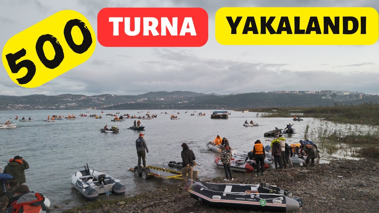 500 Turna Yakalanıp Salındı !!! TuTanGaLaR Turna Avı Yarışması