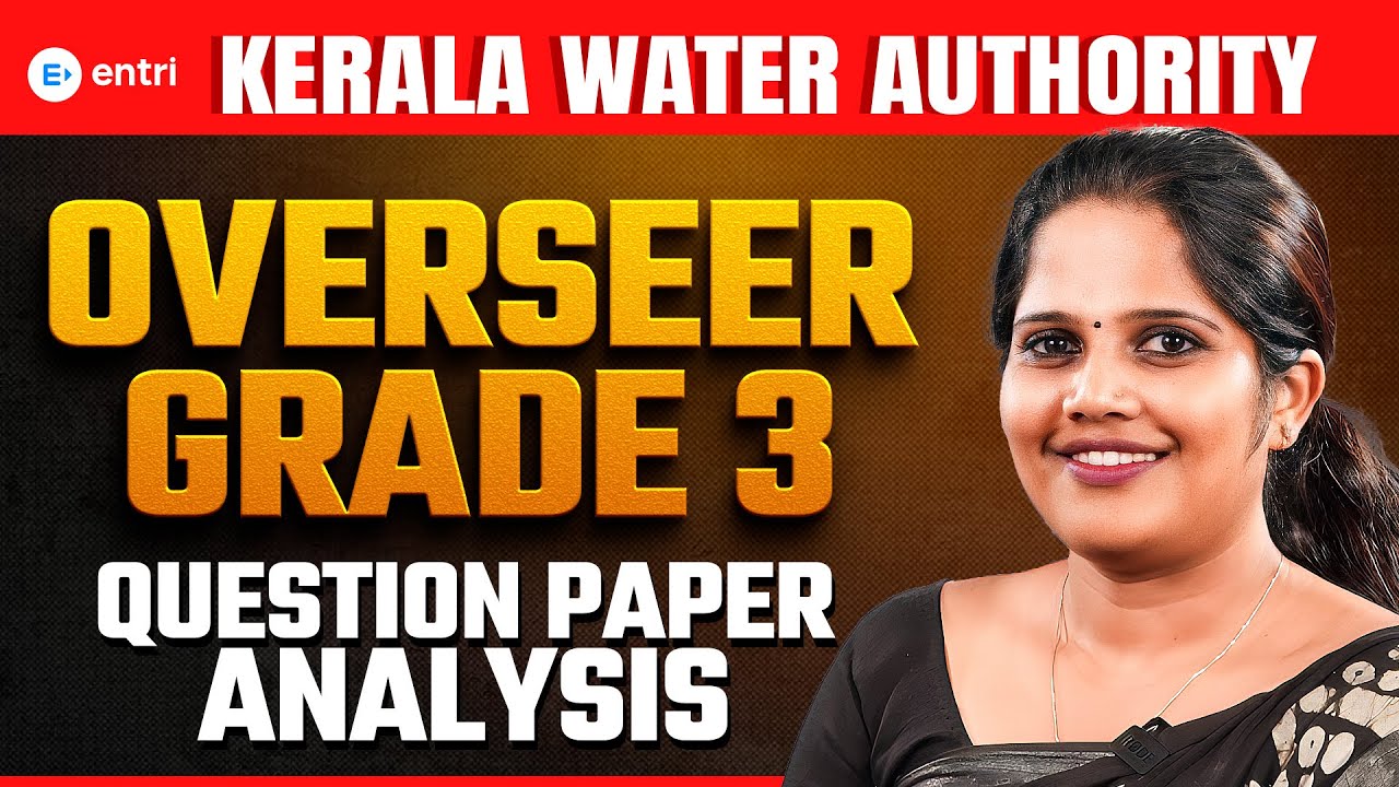 KWA Overseer Grade 3 ‼️‼️Question Paper Discussion‼️‼️Live‼️‼️