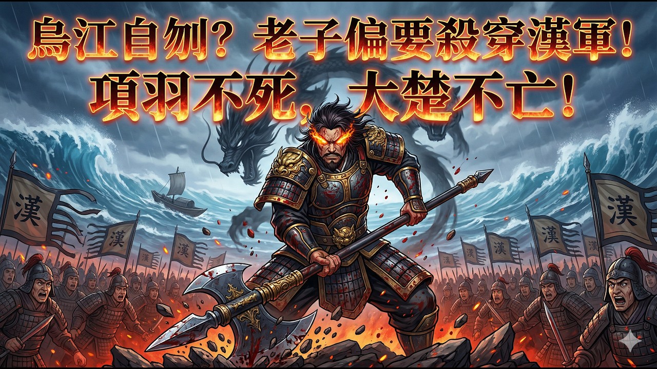 ✅️【一口氣看完】穿越成楚霸王：開局烏江被圍？這次老子絕不自刎！我手持霸王戟反殺韓信三十萬大軍，帶領江東子弟殺出重圍再造大楚！