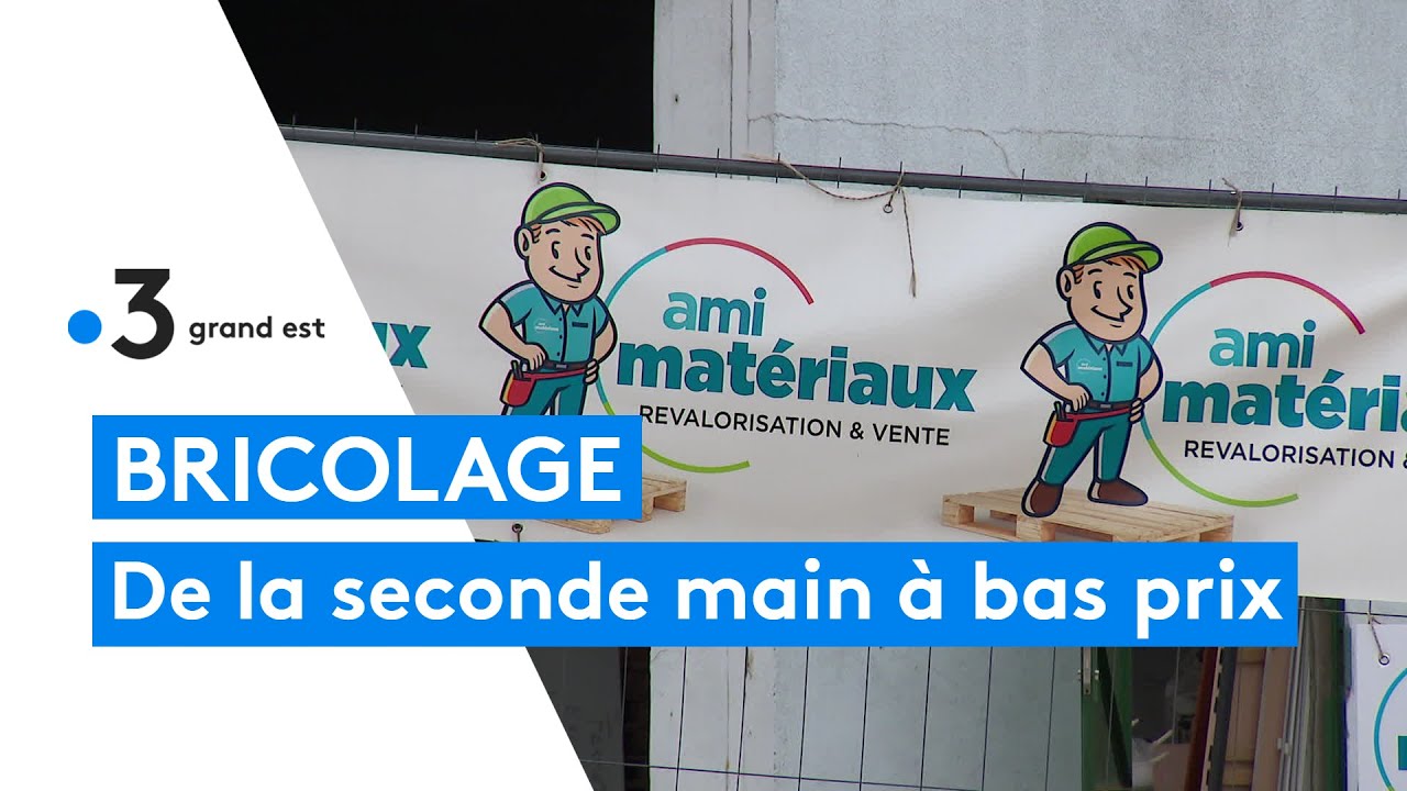 Bricolage : une mat&eacute;riauth&egrave;que vend du mat&eacute;riel et des mat&eacute;riaux  de destockage ou de seconde main