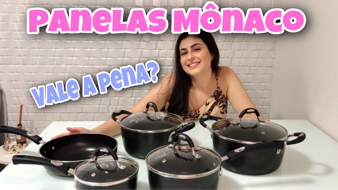 PANELAS MONACO TRAMONTINA APÓS 1 ANO E 8 MESES DE USO