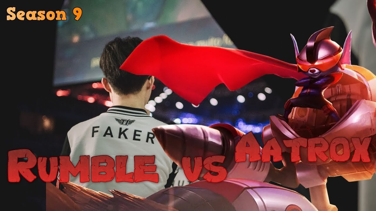 Faker - Rumble vs Aatrox Mid - LoL Season 9 KR Ranked | League of Legends Replays