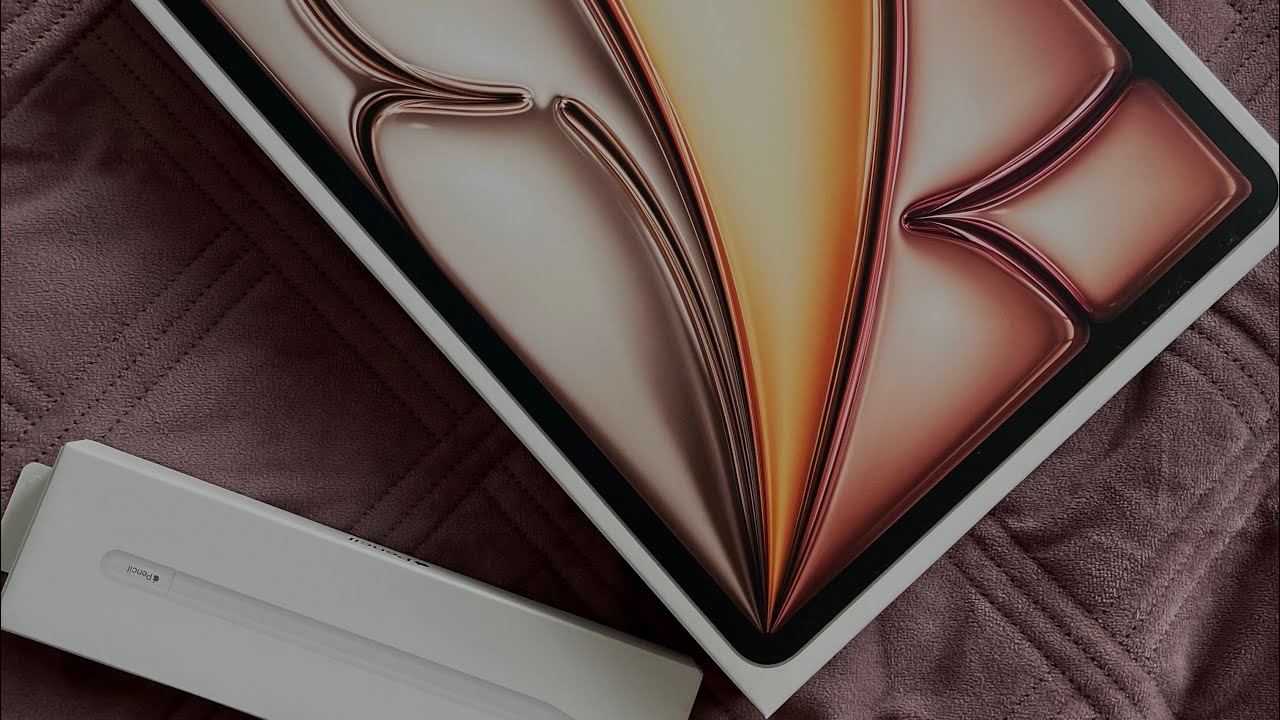 Unboxing the new iPad Air 13 inch and the new Apple Pencil ✏️ ✨